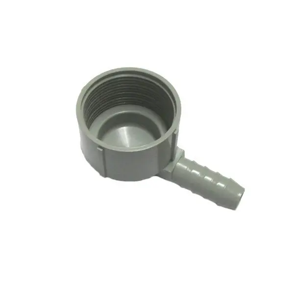 1-1/2" Gray Waste Water Drain Cup With 16Mm Barb Elbow Fitting 1