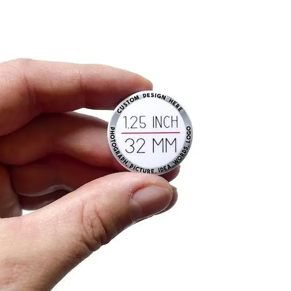 1.25-Inch Custom Advertising Button Pins 1
