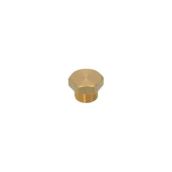 1/4" Male Bsp Threaded Plug For Sight Glass And Boiler Applications 1