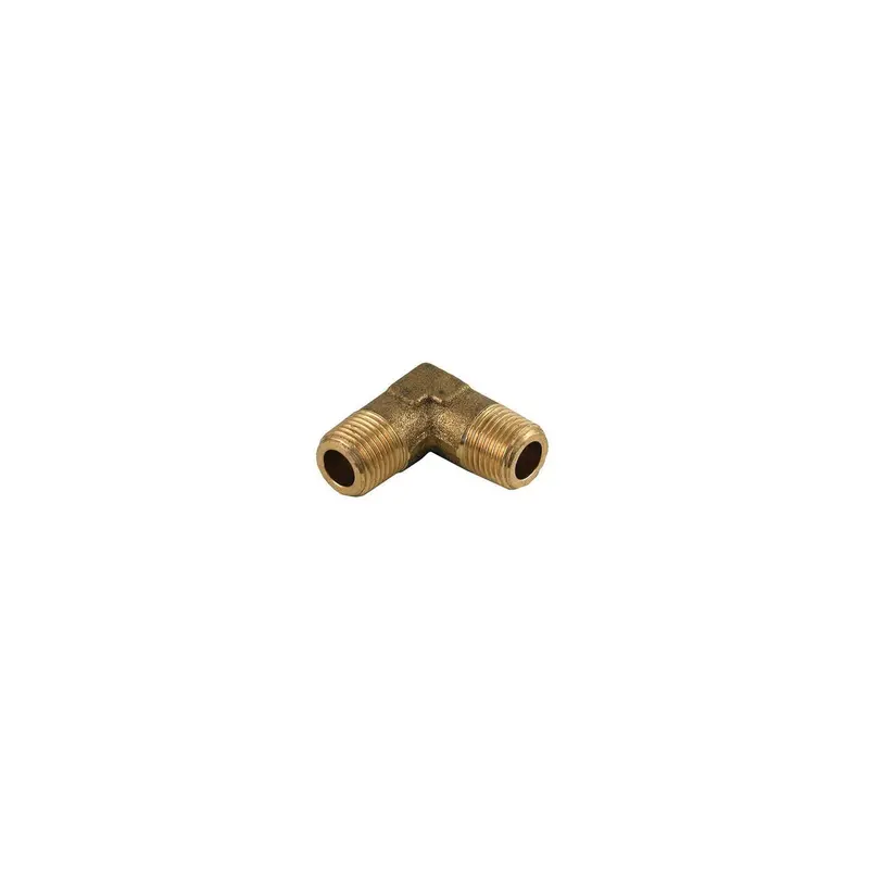 1/8" Bsp Brass 90-Degree Compression Elbow Fitting 1