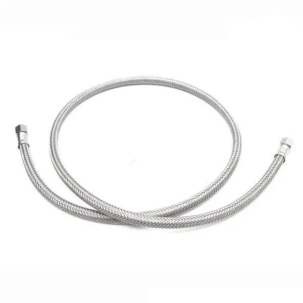 1/8" Female To 1/8" Female Bsp Flexible Hose — 100 Cm Length 1