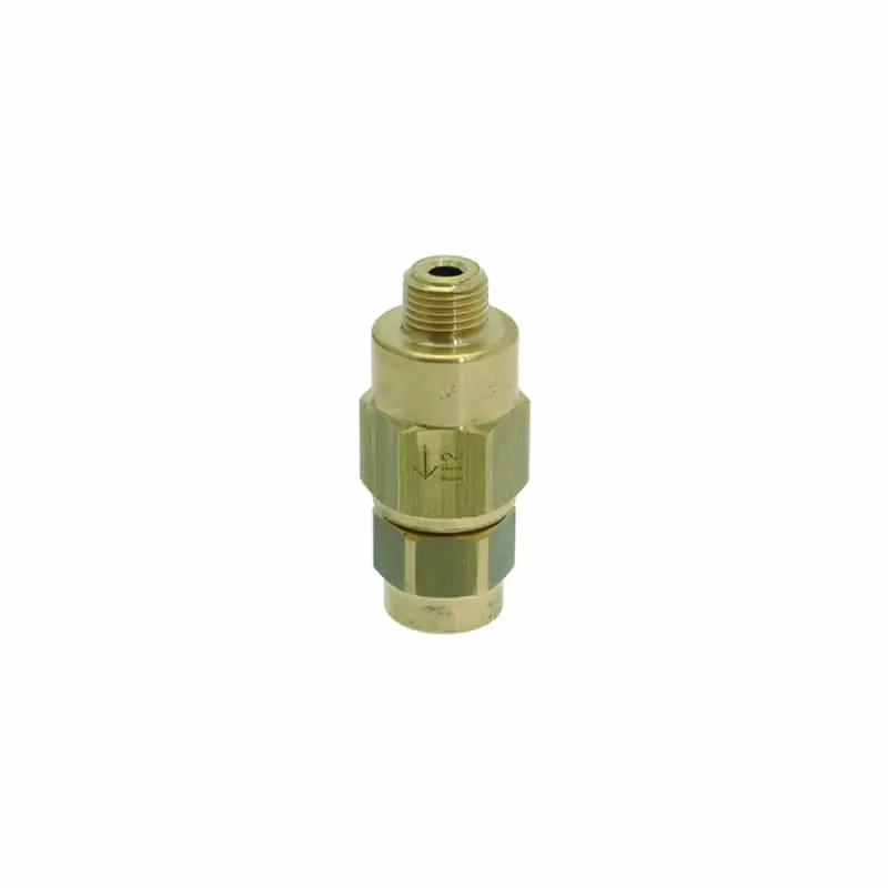 1/8" Male-To-Female One-Way Check Valve – Brass Body 1