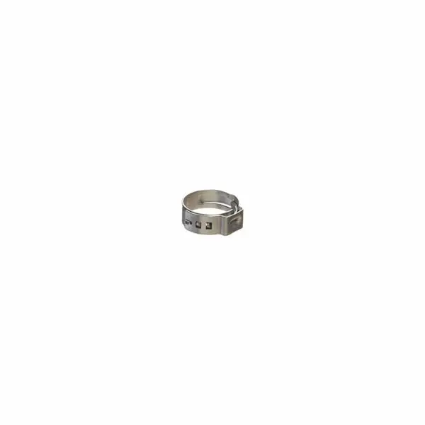 11/16" Stainless Steel Stepless Hose Clamp – Adjustable & Corrosion-Resistant 1