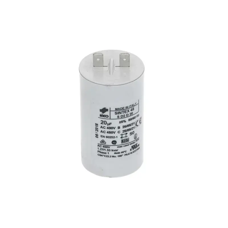 110V 20Μf Motor Start Capacitor – General-Purpose Hvac/Equipment Use 1