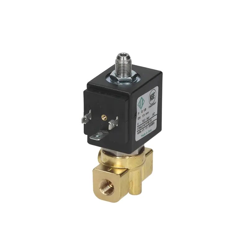 110V 8W 1/8" Female Npt Ode Three-Way Solenoid Valve 1