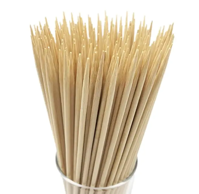 12-Pack Bamboo-Tipped Food-Safe Dowel Sticks 1