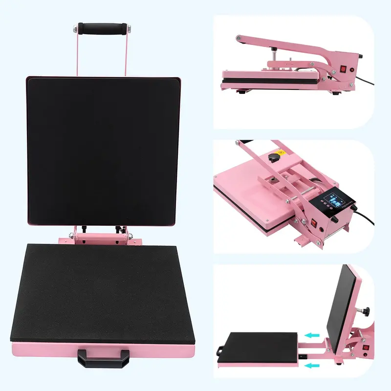 15" X 15" Full-Opening Sublimation Heat Press 1
