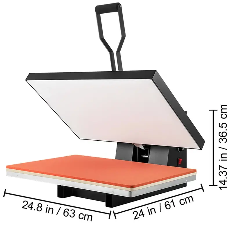 16" X 24" Flatbed Sublimation Heat Press 1