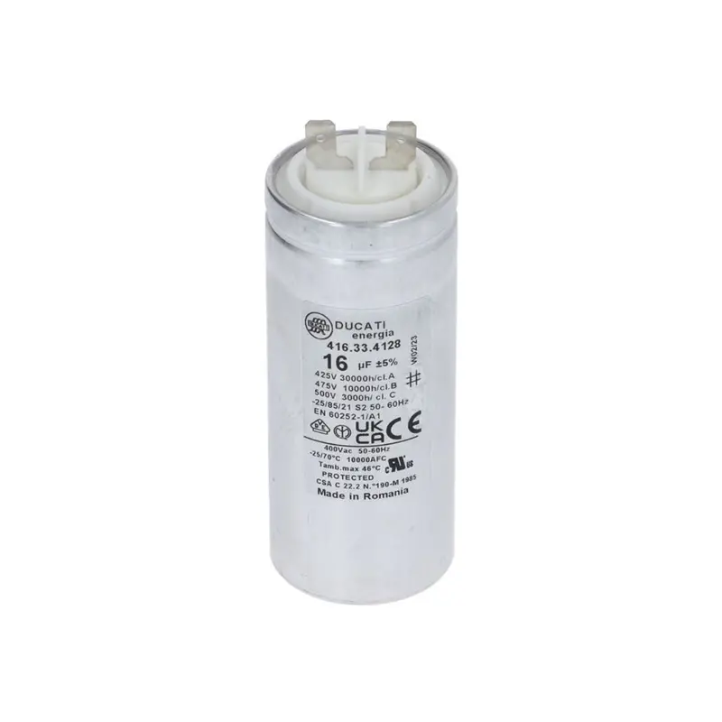 16Μf 110V Start Capacitor With Metal Housing 1