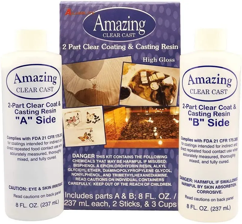 16Oz Clear Epoxy Resin For Art & Casting 1