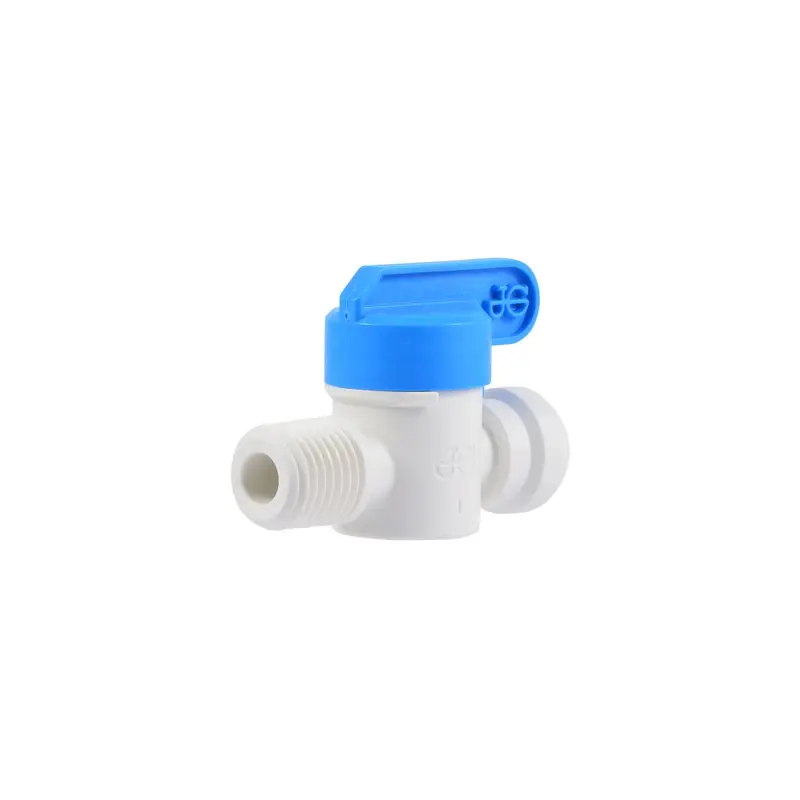 3/8" Female John Guest Tube To 3/8" Male Npt Shut-Off Valve 1