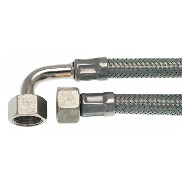 3/8" Female-To-Female Flex Hose – 200 Cm Braided Fc Type 1