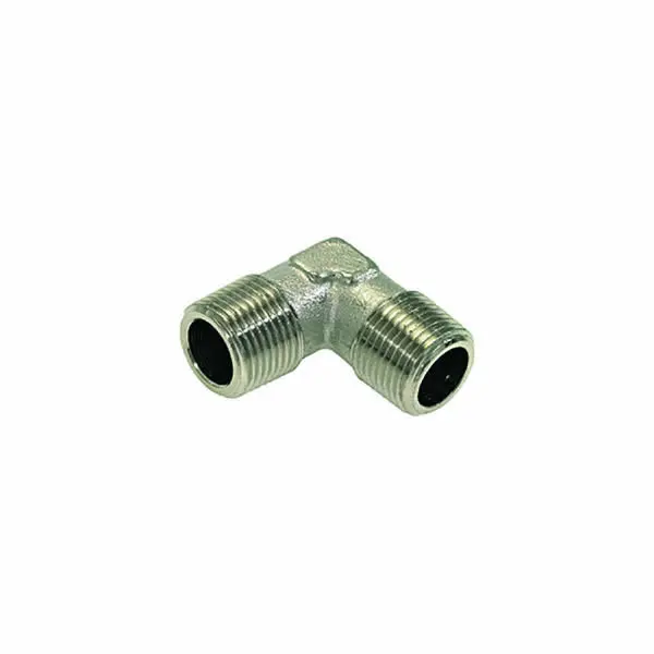 3/8" Male Bsp X 3/8" Male Bsp 90° Brass Elbow Fitting 1