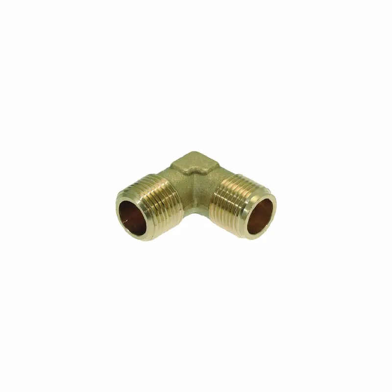 3/8" Male Bsp X 3/8" Male Bsp L-Shaped Brass Fitting 1