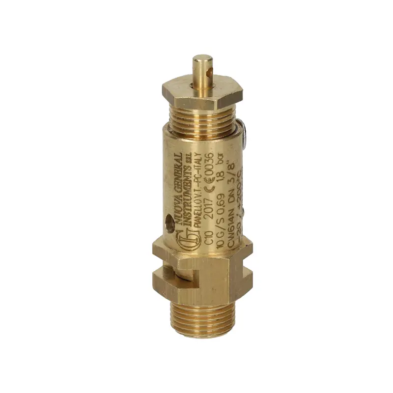 3/8" Pressure Relief Valve – 1.8 Bar Safety Rating 1