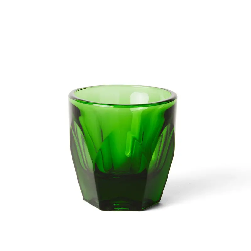 4.25 Oz Emerald Vero Cortado Glass 1