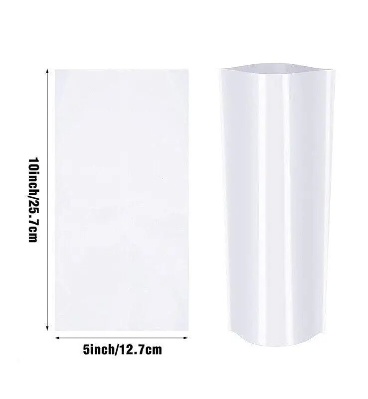 5" X 10" Shrink Wrap Sublimation Bags 1