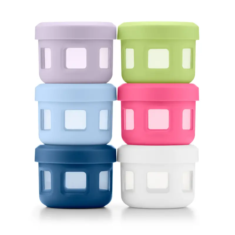 6-Piece Set Of Leak-Resistant Plastic Condiment Dispensers 1