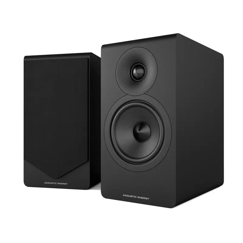 Acoustic Energy Ae300 Mkii Hi-Fi Speaker Pair – Contemporary Matte Black Finish 1