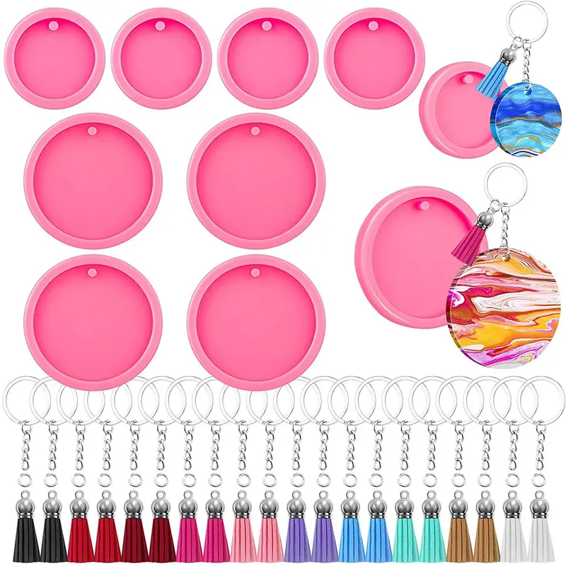 Acrylic Keychain Resin Molds 1