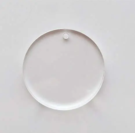 Acrylic Keychain With Metal Chain 1