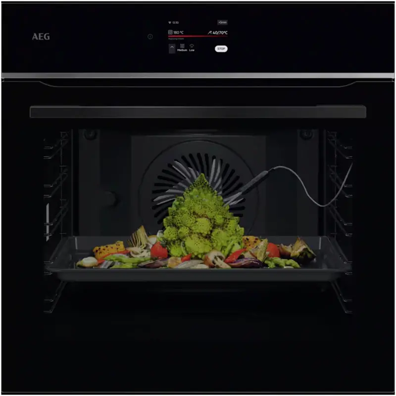 Aeg Te7Pb731Ab 7000 Series Black Built-In Single Oven – Meal Assist, Pyrolytic Cleaning & Touch Interface 1