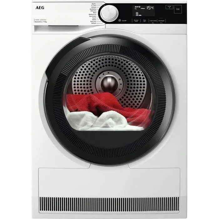 Aeg Tr739G4B 7000 Series 9Kg Heat Pump Tumble Dryer – Large Capacity, Eco Mode Optimized 1