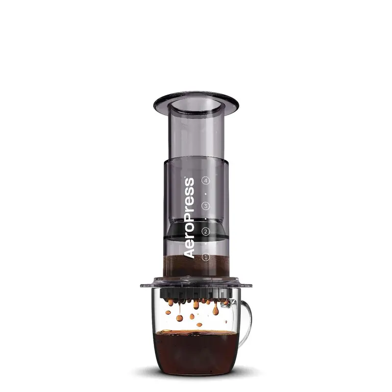 Aeropress Clear Coffee Maker In Black 1
