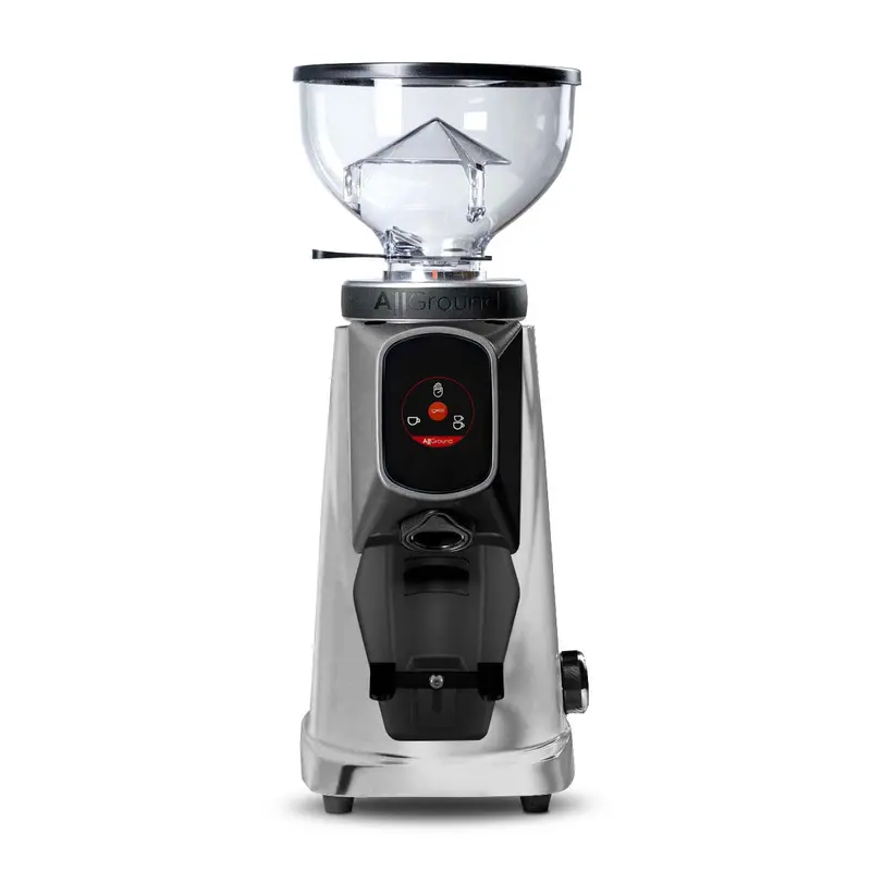 Allground Sense All-In-One Home Coffee Grinder In Bright Silver 1