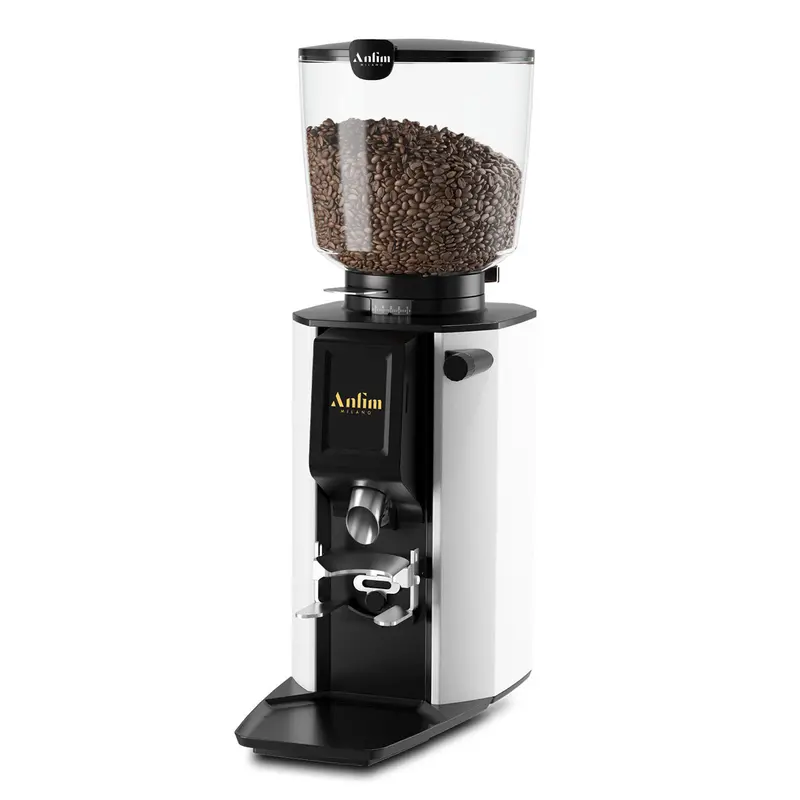 Anfim Luna On-Demand Espresso Grinder – Modern White Finish 1