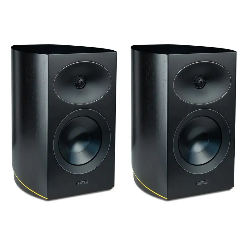 Arcam Radia R25 Bookshelf Speakers – Enhanced Midrange & Detail (Black Pair) 1