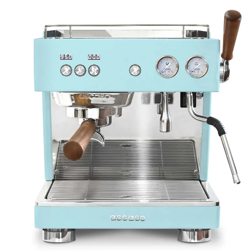 Ascaso Baby T Plus Single-Group Automatic Espresso Machine – Mist Blue Finish 1