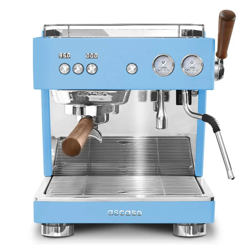Ascaso Baby T Plus Single-Group Automatic Espresso Machine – Troll Blue 1