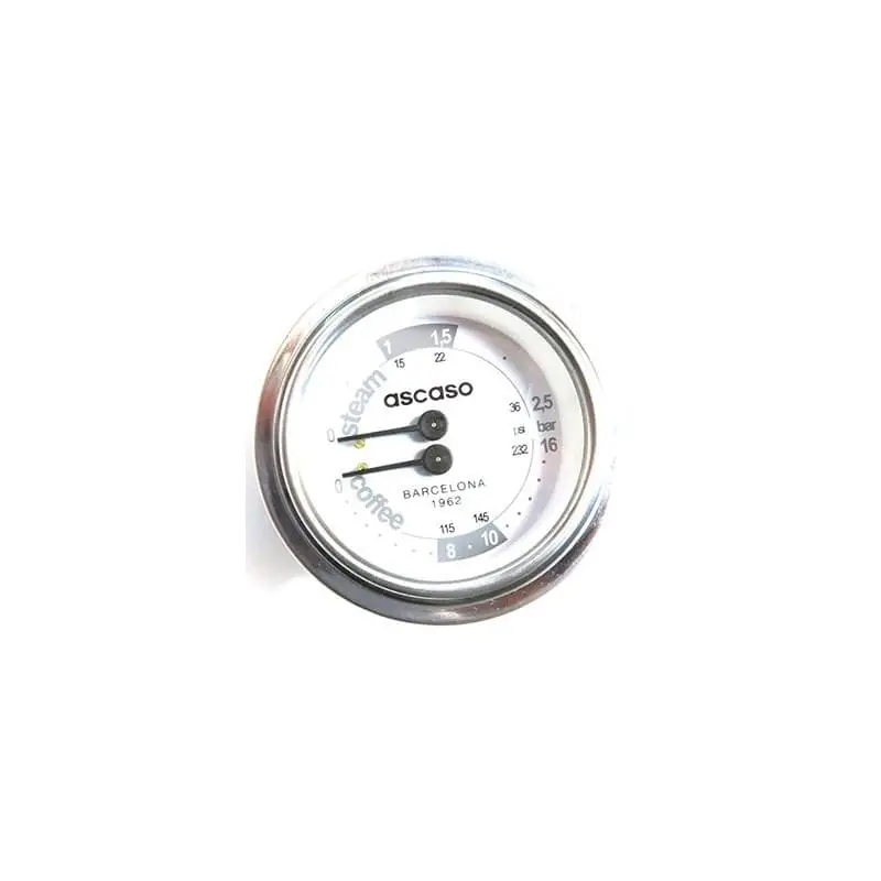 Ascaso Barista E61 Dual-Scale Pressure Gauge (Special Order) 1