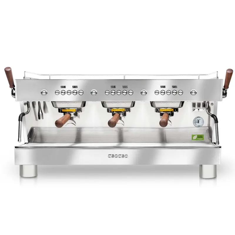 Ascaso Barista T Plus Triple-Group Automatic Espresso Machine – Stainless Steel 1