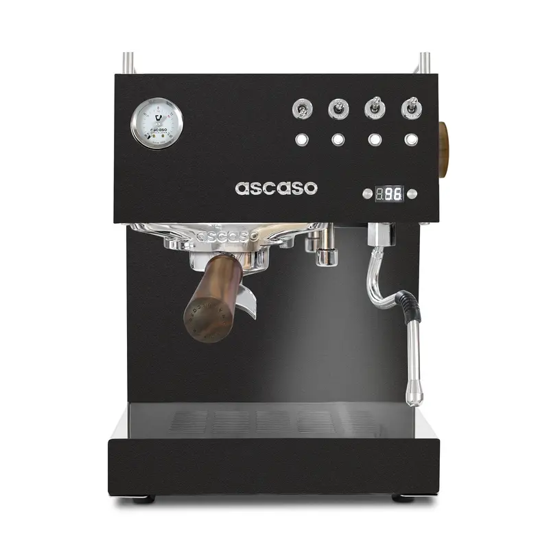 Ascaso Steel Duo Pid Espresso Machine – Dual Thermoblock, 120V, Gloss Black Finish 1