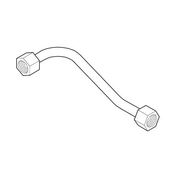 Astoria Junior Espresso Machine Boiler-To-Sight-Glass Upper Connection Pipe 1