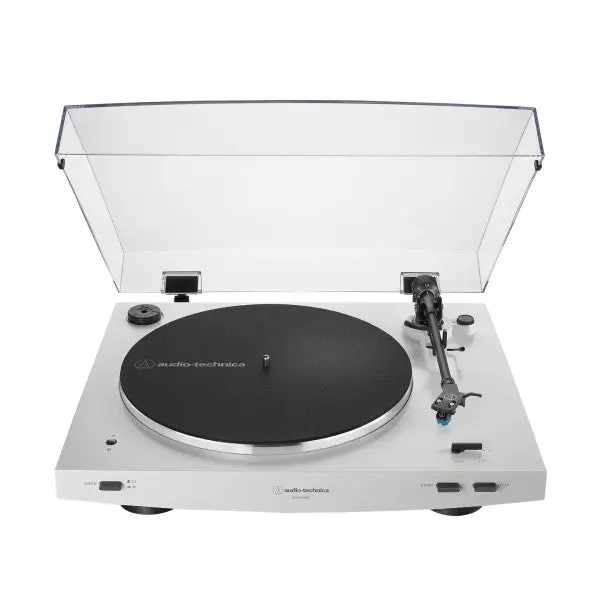 Audio-Technica At-Lp3Xbt White Fully Automatic Bluetooth Turntable 1