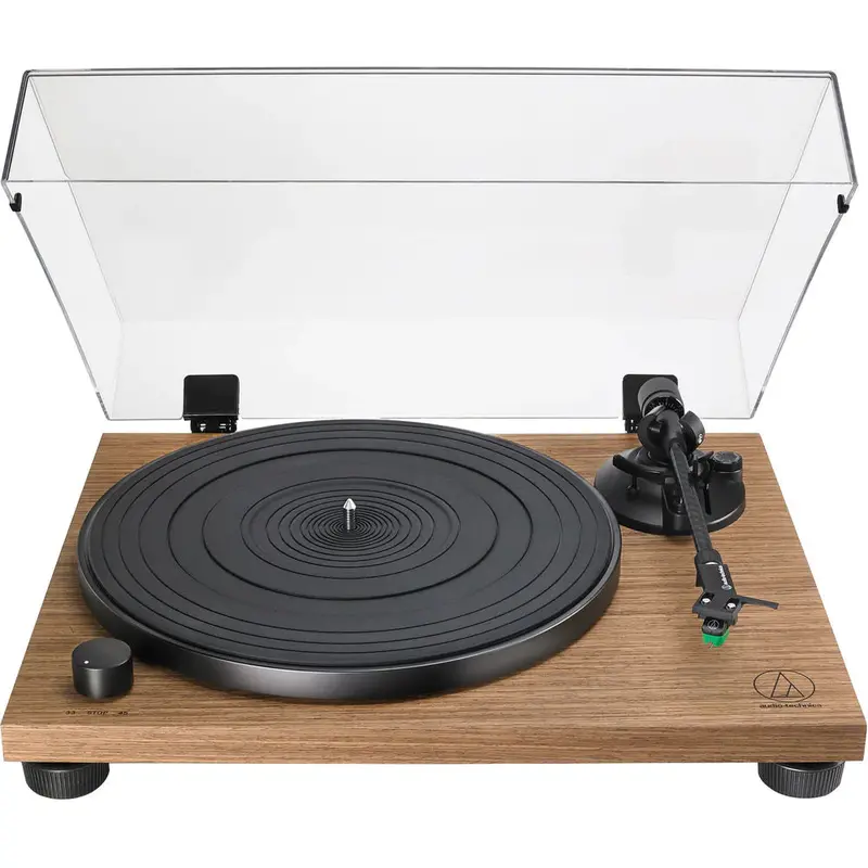 Audio-Technica Atlpw40 Manual Belt-Drive Turntable – Walnut Wood Base (Ex-Display) 1