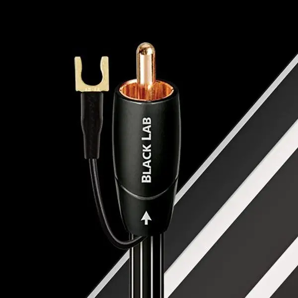 Audioquest Black Lab Subwoofer Cable – 5M With Chassis Grounding 1