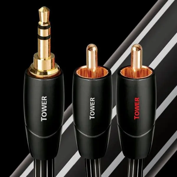 Audioquest Tower Analog Interconnect – 3M 3.5Mm Male To Rca Male 1
