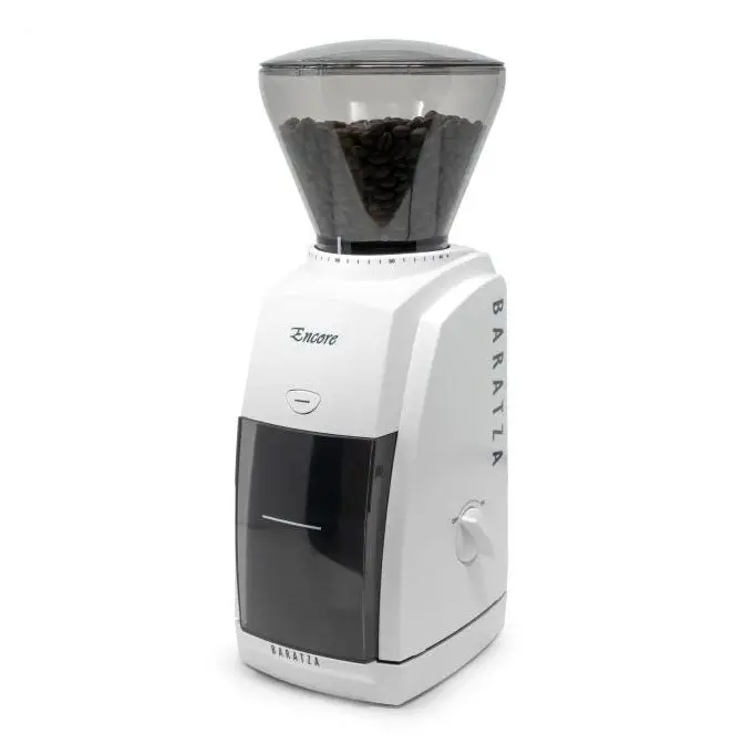 Baratza Encore Conical Burr Grinder – Matte White Finish 1