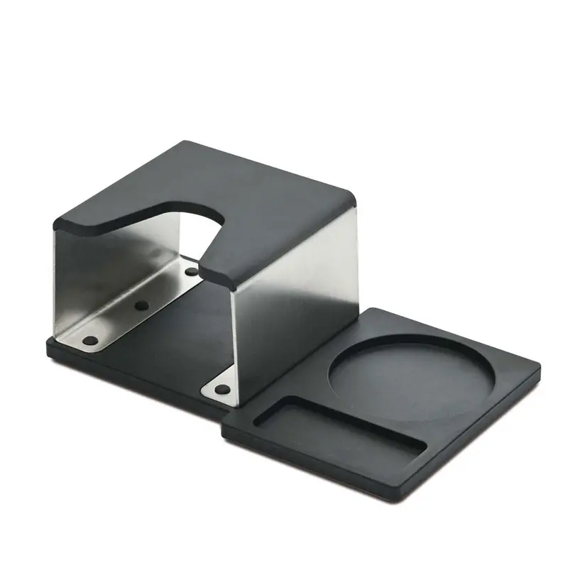 Barista Basics Stainless Steel Tamping Station With Stable Platform 1