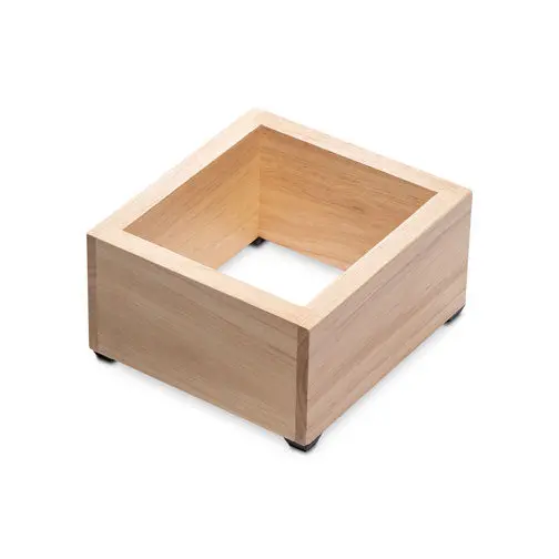 Barista Knockbox Surround – Solid Maple Wood Frame 1