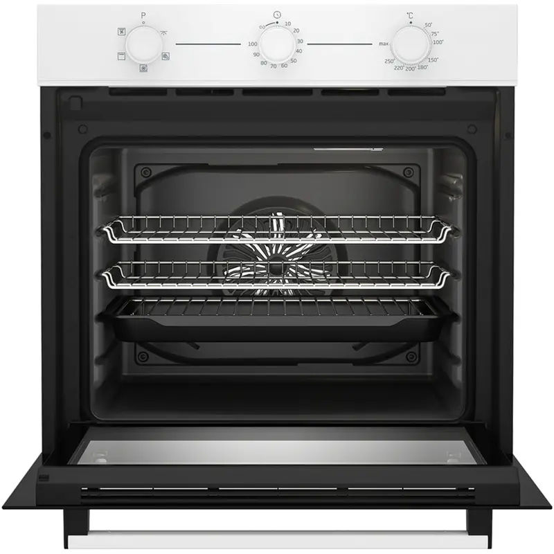 Beko Aeroperfect™ Cify71W 60Cm White Built-In Fan Oven With Recyclednet® 1