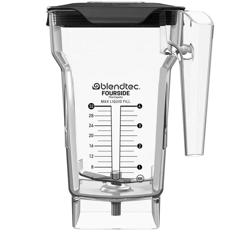 Blendtec Fourside Q-Series 64 Oz Polycarbonate Container – Clear 1