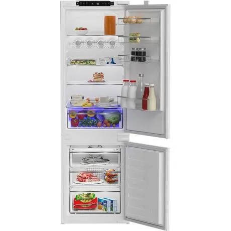 Blomberg Kne4554Evi 54L Frost-Free Integrated Fridge Freezer – Built-In Design (White – Clearance) 1