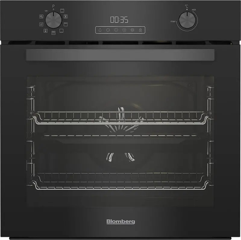 Blomberg Roen8232Bp 60Cm Built-In Single Electric Oven – Black Finish (Clearance Model) 1