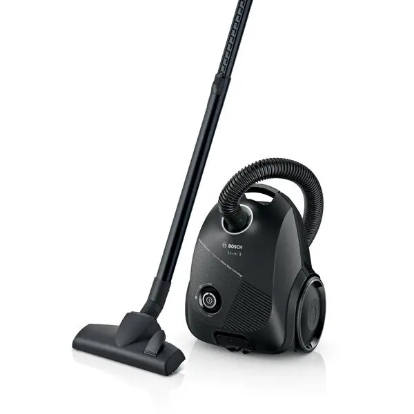 Bosch Bgbs2Ba1Gb Serie 2 Proeco Cylinder Vacuum Cleaner – 600W, 3L Bagged, Black 1