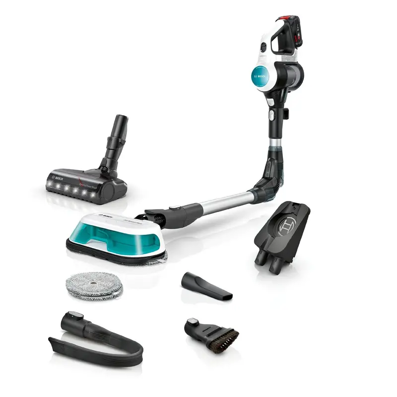 Bosch Proaqua Bcs71Hyggb Cordless Vacuum Cleaner – 40-Minute Runtime, White 1